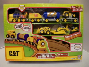 ♪♪新品　格安　CAT(R) トレインセット ライト&サウンド C80408 ♪♪