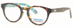 【PERSONS】パーソンズ　personsボストンメガネ　 PS-3002-2　セルメガネフレーム 