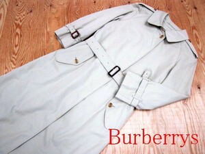 ★バーバリー Burberry★レディース ウールライナー付き シングルトレンチコート ベージュ 7AB2★R60616011B