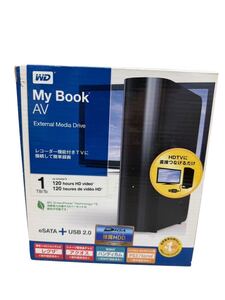 WD My Book AV 1.0TB 外付けハードデイスクドライブ