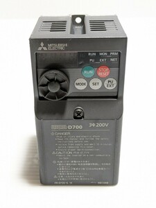 MITSUBISHI 三菱 インバータ FREQROL-D700 FR-D720-0.1K 日本製品 