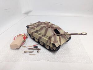 ■希少 完成品 タミヤ TAMIYA 1/25 ドイツ軍 陸軍 駆逐戦車 ロンメル ヤークトパンター リモコン プラモデル■