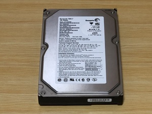 PC外し 3859回 7878時間 正常 Seagateシーゲイト ハードディスク ST3160023A HDD 160GB 3.5インチIDE PCパーツ パソコン部品取り