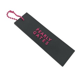 【1円】PEARLY GATES パーリーゲイツ ネームタグ ネームプレート ブラック系 [240101220115]