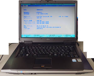 FMV BIBLO　NF50Y　FMVNF50Y　中古　15.4インチ