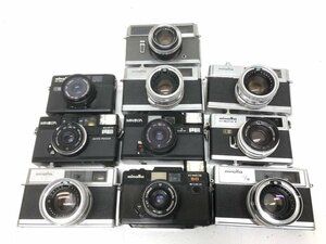 MINOLTA レンジファインダー他 計10点セット まとめ売り■ジャンク品