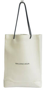 定価24.4万 18SS BALENCIAGA バレンシアガ ノース サウス ショッピング バッグ M R2A-19306X ☆