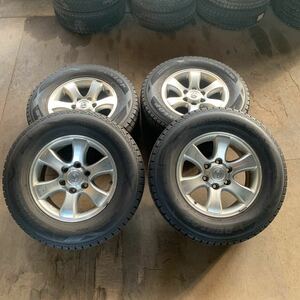 バリ溝　トヨタ　ランクル　プラド　120系　純正ホイール　265/65R17 ダンロップ　17×7.5J ET30 PCD139.7