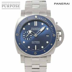 パネライ PANERAI サブマーシブル ブルーノッテ PAM02068 メンズ 腕時計 デイト ブルー 文字盤 自動巻き Submersible 90228739