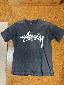 80s 90s USA製 Stussy ビッグロゴ Tシャツ ステューシー　オールド　ヴィンテージ　サイズM レア