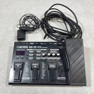 ◎ 【ジャンク品】 BOSS ボス マルチエフェクター Guitar Multiple Effects 音響機材 ME-25 現状品 or 2.44kg