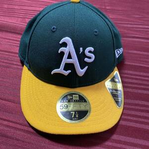 NEW ERA 59fifty アスレチックス　7 1/8ニューエラ 59FIFTY キャップ