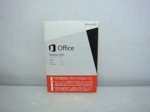 送料無料 マイクロオフィス　Microsoft Office Personal 2013 Word,Excel,Outlook 開封品