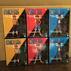 ONE PIECE magazine FIGURE Special Episode Luff/ ワンピース ルフィ エース サボ 3種×2セット フィギュア プライズ 新品未開封 同梱可-2