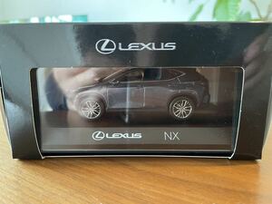 【限定 新品 超美品】ミニカー レクサス LEXUS NXカラーサンプル 1/43 スケール ブラック ケース付き 箱付き