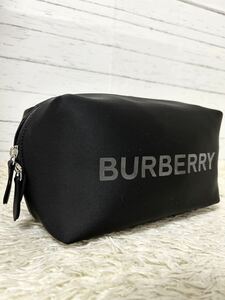 新品未使用・1円 バーバリー BURBERRY ポーチ セカンドバッグ クラッチバッグ ハンドバッグ ビジネス 通勤 メンズ ブラック 