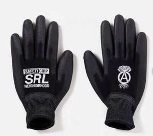 新品未開封 NEIGHBORHOOD SRL GLOVE SET . PE グローブ ガーデニンググローブ　手袋 ブラック ネイバーフッド 軍手