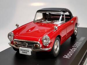 ホンダ S800 ホロ(1966) 1/43 アシェット 国産名車コレクション ダイキャストミニカー