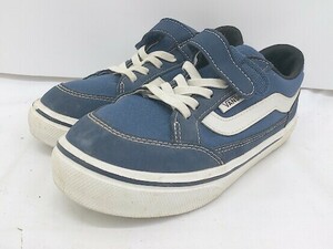 ◇ VANS ヴァンズ キッズ 子供靴 オールドスクール スニーカー シューズ サイズ21.0cm ネイビー ホワイト系 メンズ E