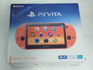 ☆ 新品 ☆ PSVITA 2000 オレンジ orange 本体 vita 