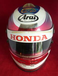 Arai/アライ　SA2000 NELL/プロ用ヘルメット/名記ペイント有/SHINYA選手？・詳細不明・中古品・現状渡し/レア/NO2