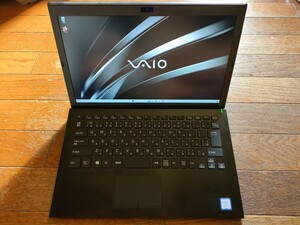 VAIO VJPG11C11N Full HD 13.3inch　Corei7-8550U メモリー8GB 新品SSD500GB バックライトキーボード