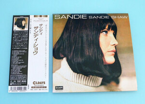 ★CD サンディ・ショウ SANDIE SHAW / Sandie★裸足の女王、オールディーズ、紙ジャケ、PaperSleeve