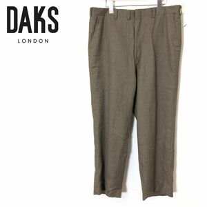 1K2552-F◆ DAKS ダックス スラックス パンツ ボトムス ◆ size94 ウール100 グリーン 古着 メンズ 秋冬