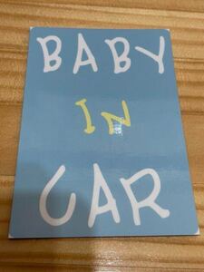 Baby In CAR 31 プリントステッカー マグネット 458 #bFUMI #oFUMI アウトレット