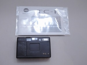 ミノルタ MINOLTA コンパクトフィルムカメラ TC-1 Limited 創業70周年モデル