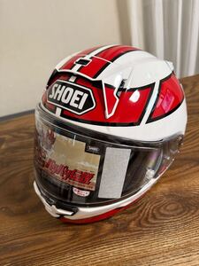 SHOEI x-fifteen GUN改　Lサイズ　頭頂部エアダクトペイント済み　新品未使用　59〜60cm ショウエイ X-Fifteen