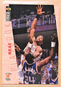 ALONZO MOURNING (アロンゾ・モーニング) 1996 PLAYBOOK トレーディングカード 380 【NBA,HEAT,マイアミヒート】