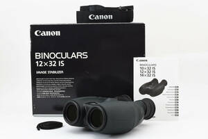 キャノン CANON BINOCULARS 12 Ｘ 32 IS 双眼鏡　元箱 付属品有り　♯3176