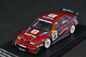 hpi racing 1/43 Alfa Romeo 155V6 TI #9 1996 ITC アルファロメオ MARTINI マルティ二 Modena モデナ 絶版 希少 レア