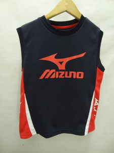 全国送料無料 ミズノ MIZUNO 子供キッズ ポリエステル100%素材 サッカー陸上 バスケット 等スポーツ用 ノースリーブTシャツ 140