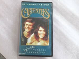 カーペンターズ ビデオ コレクション 1970-1980　VHS 44分