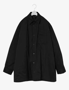 th PRODUCTS Padded Oversized Shirt サイズ2 即完売品タロウホリウチアントワープ6ラフシモンズブラック 長袖 シャツ ジャケット 黒