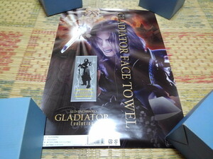 ☆　ガクト　Gackt　【　GLADIATOR フェイスタオル告知　ポスター　】　※管理番号699