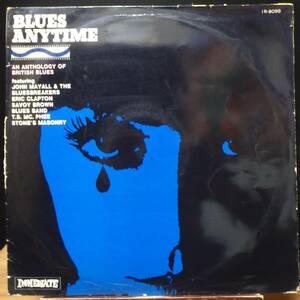 【VPS049】V.A.「Blues Anytime - An Anthology Of British Blues (これがブリティッシュ・ブルースだ！)」,68 JPN Comp/初回盤/ペラジャケ