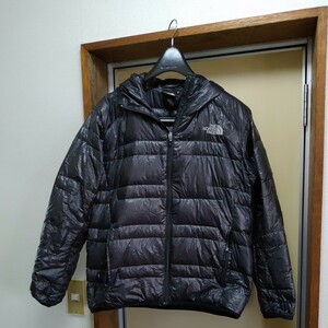 ノースフェイス　軽量　ダウンジャケット　the north face　黒　ブラック　アウトドア　レディース　メンズ　Sサイズ　0509-C4-SA9