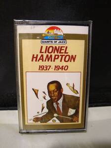 T6493　カセットテープ　LIONEL HAMPTON 1937-1940 Giants of Jazz　未開封　MC JT 11　イタリア版