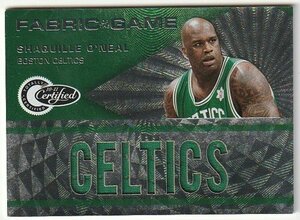 2010-2011 PANINI CERTIFIED Shaquille O