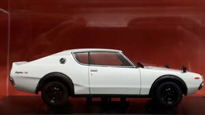 JAPAN CAR COLLECTION ミニカー NISSAN SKYLINE 2000GT-R (KPGC110)1973（10287-M）