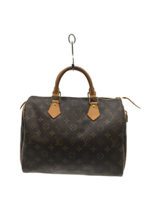 LOUIS VUITTON◆2)スピーディ30_モノグラム・キャンバス_BRW/PVC/BRW