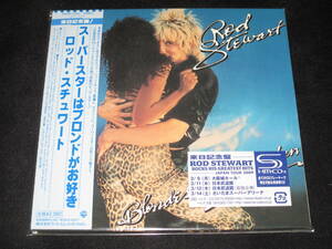 未開封SHM-CD【ロッド・スチュワート/スーパースターはブロンドがお好き】紙ジャケット ROD STEWART