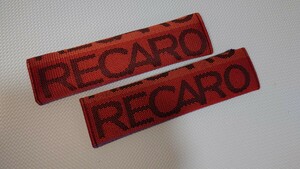 シート生地　シートベルトカバー　オレンジ　　スポコン　ドリフト　ゼロヨン　カスタムカー　RECARO