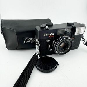 KONICA C35 EF コニカ フィルムカメラ HEXANON 38m m F2.8【k4296-H25】