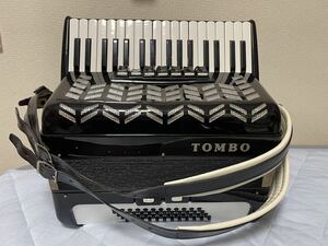 トンボアコーディオン　NoJ48 ハードケース付き