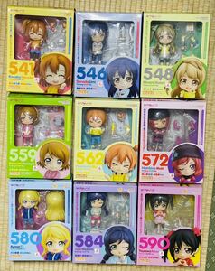 ねんどろいど ラブライブ！ 練習着ver. 9体セット ねんどろいどぷち Angelic Angelフルセット　グッドスマイルカンパニー