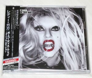 ◇ レディー・ガガ Lady Gaga ボーン・ディス・ウェイ スペシャル・エディション Born This Way 日本盤 2枚組 帯付き UICS-1228/9 新品同様